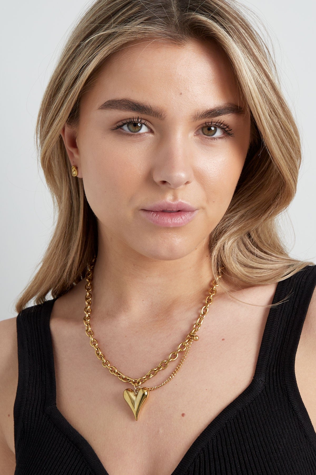 Ketting love life - Goud kleur