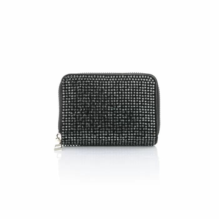 Sparkling wallet -black