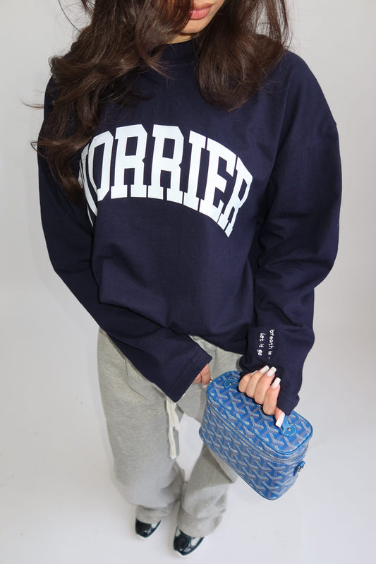 WORRIER longsleeve -navy