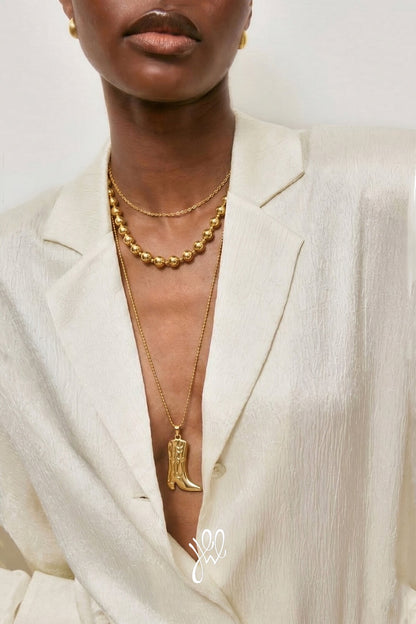 Kralenketting goud