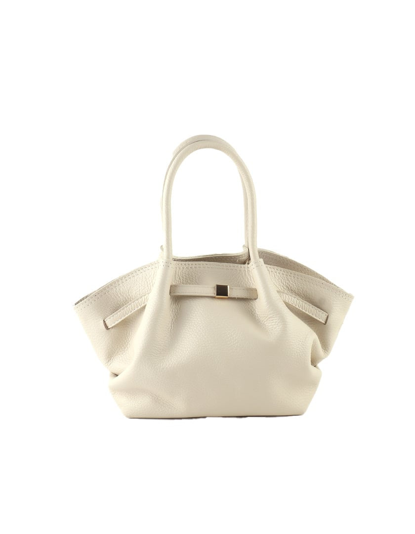 Inspired echt lederen handtas -beige