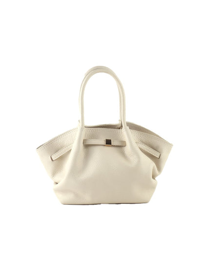 Inspired echt lederen handtas -beige