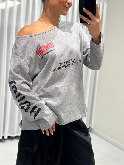 Sophie longsleeve -grey