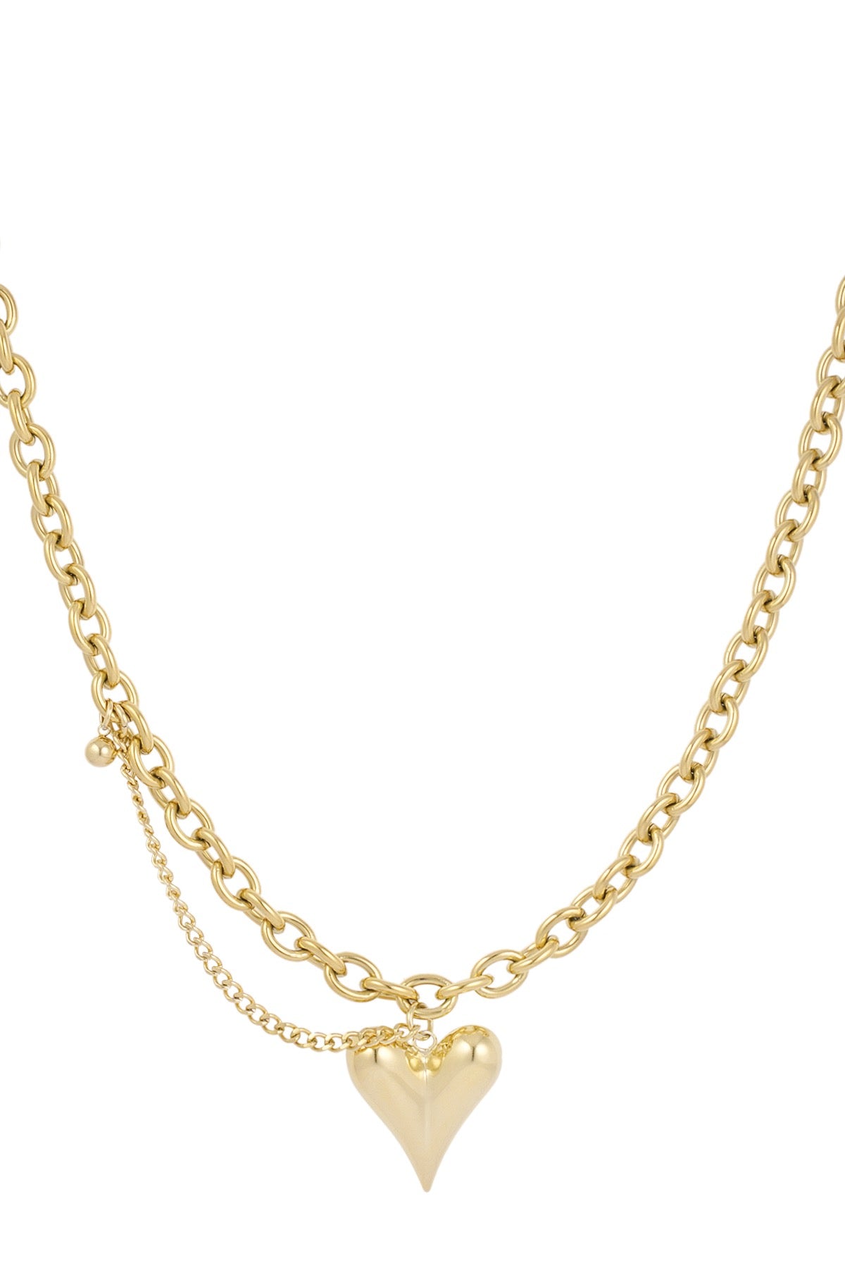 Ketting love life - Goud kleur