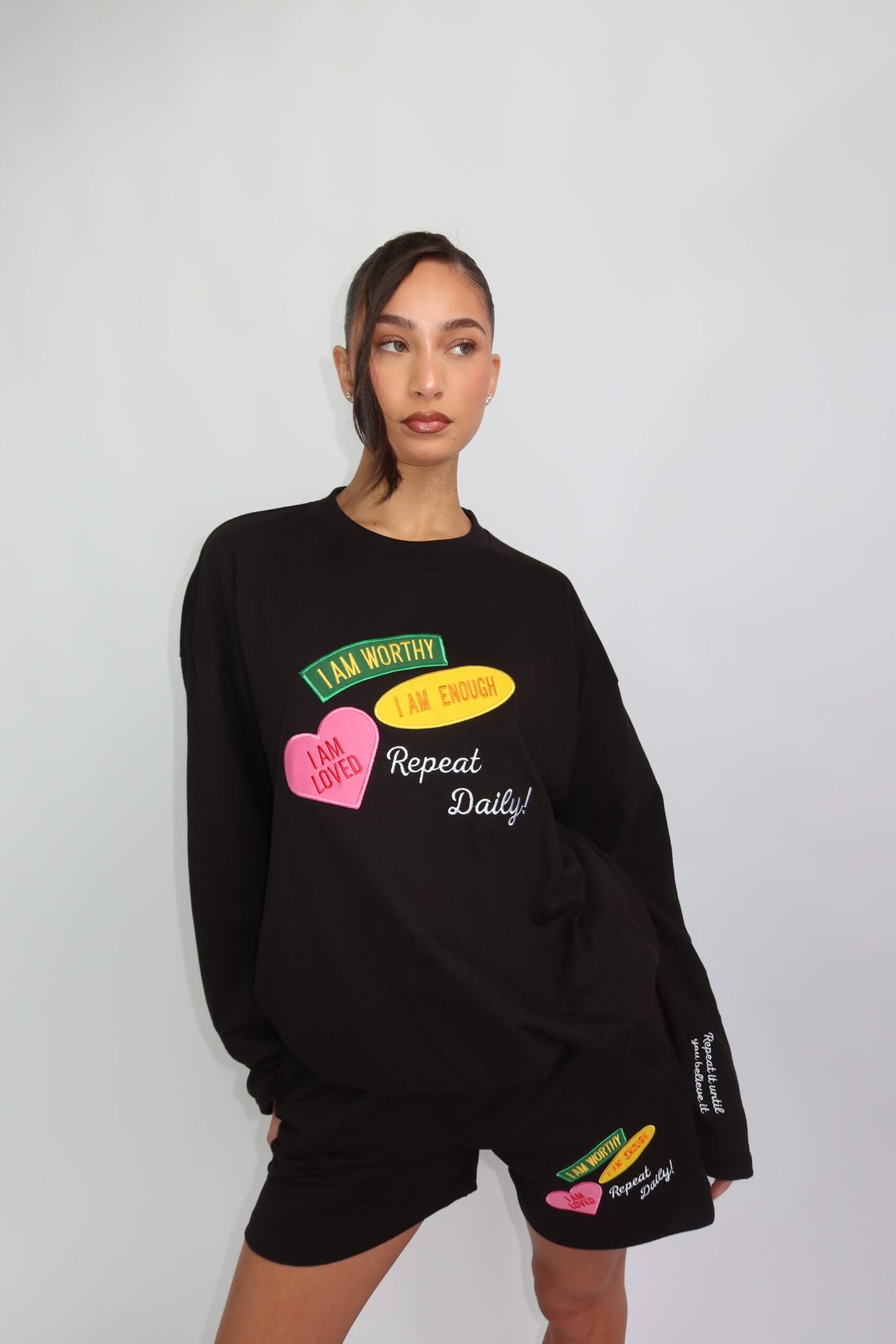 I am loved set -zwart