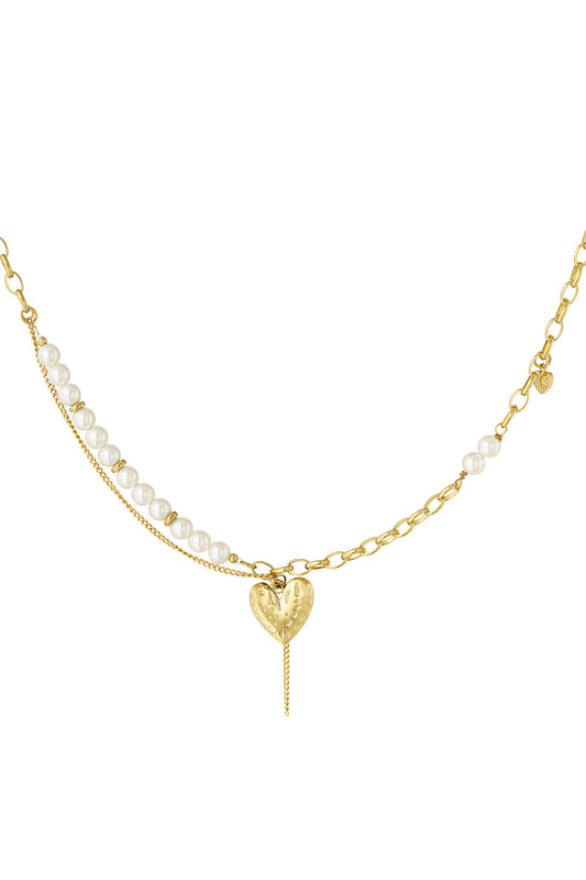 Ketting very in love - Goud kleur