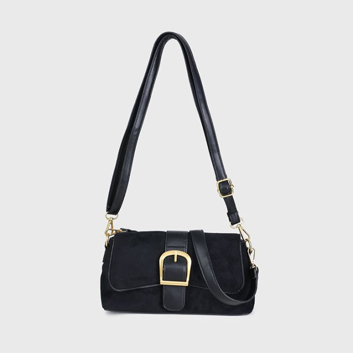 Wavy bag -black