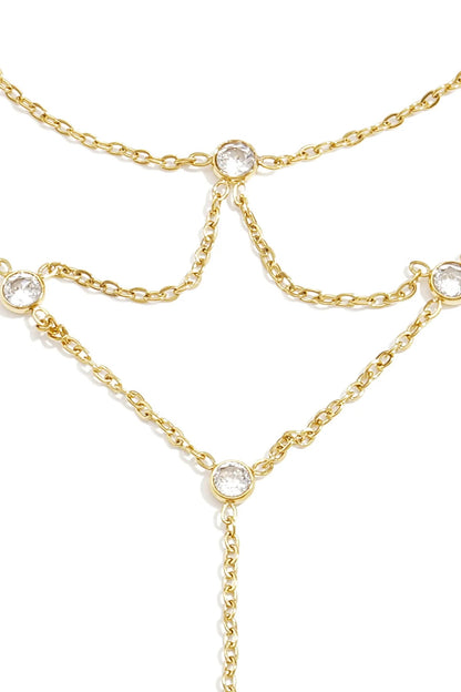 Handchain cirkelvormig -goud