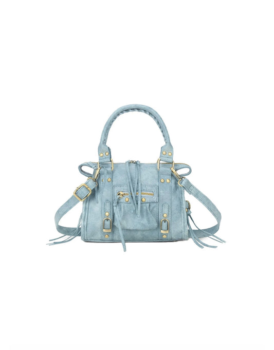 Mini country bag -blue
