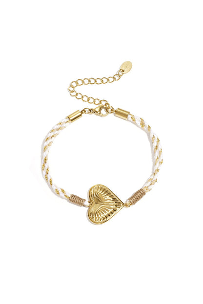 Armband met touwbedeltje