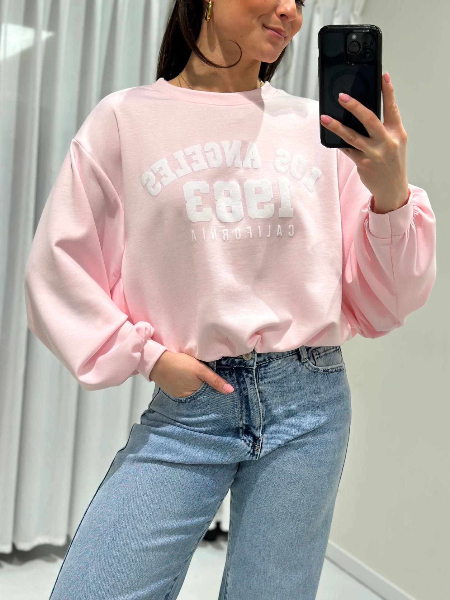 Los Angeles sweater -pink