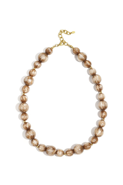 Harskralenketting -bruin