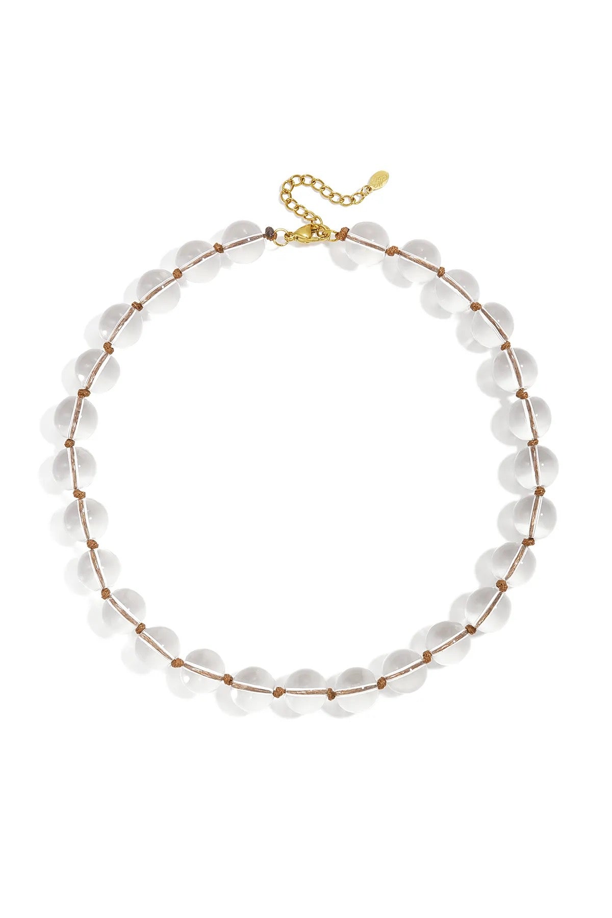 Glazen kralenketting