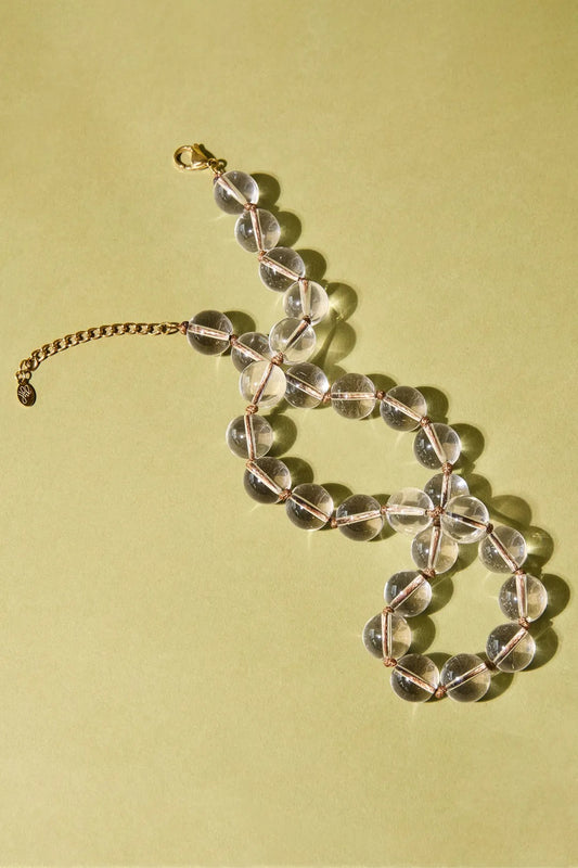 Glazen kralenketting