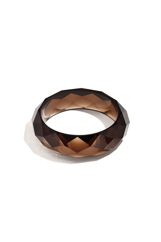 Acryl armband -bruin
