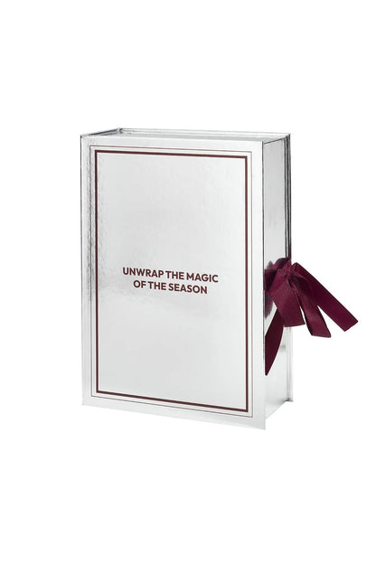 Adventskalender strass -zilver