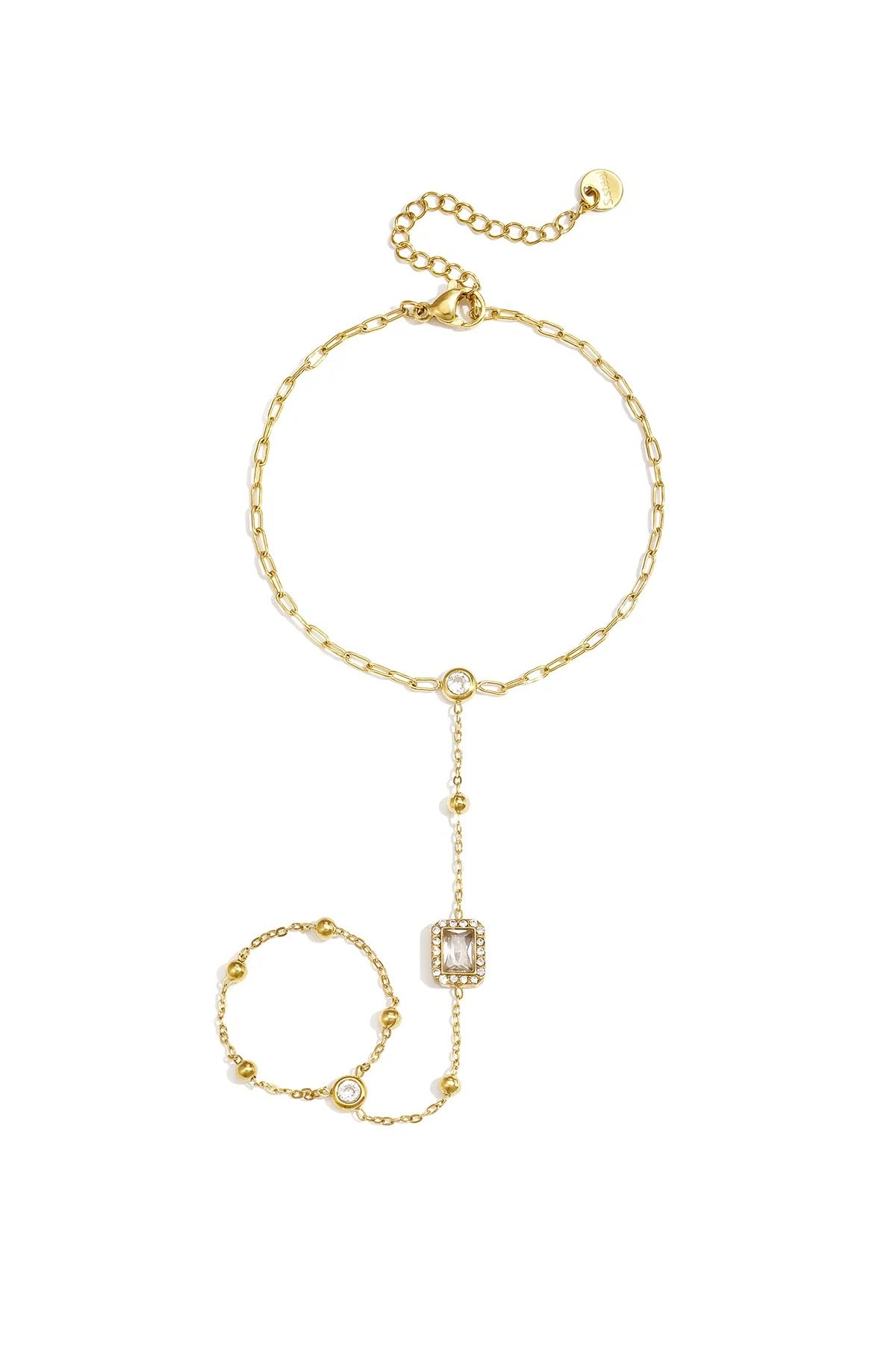 Handchain met steentje
