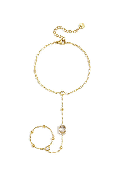 Handchain met steentje