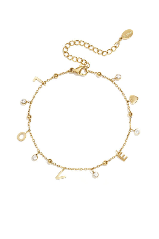 Love armband -goud