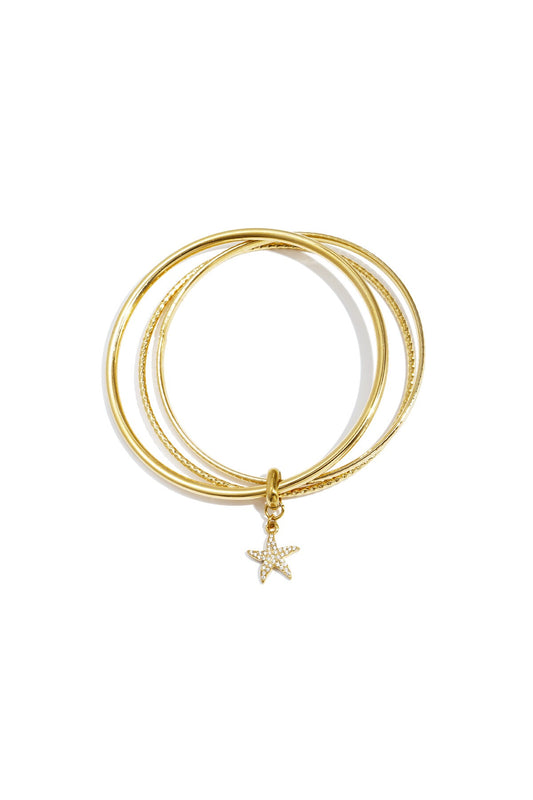 Bangles met hangende ster