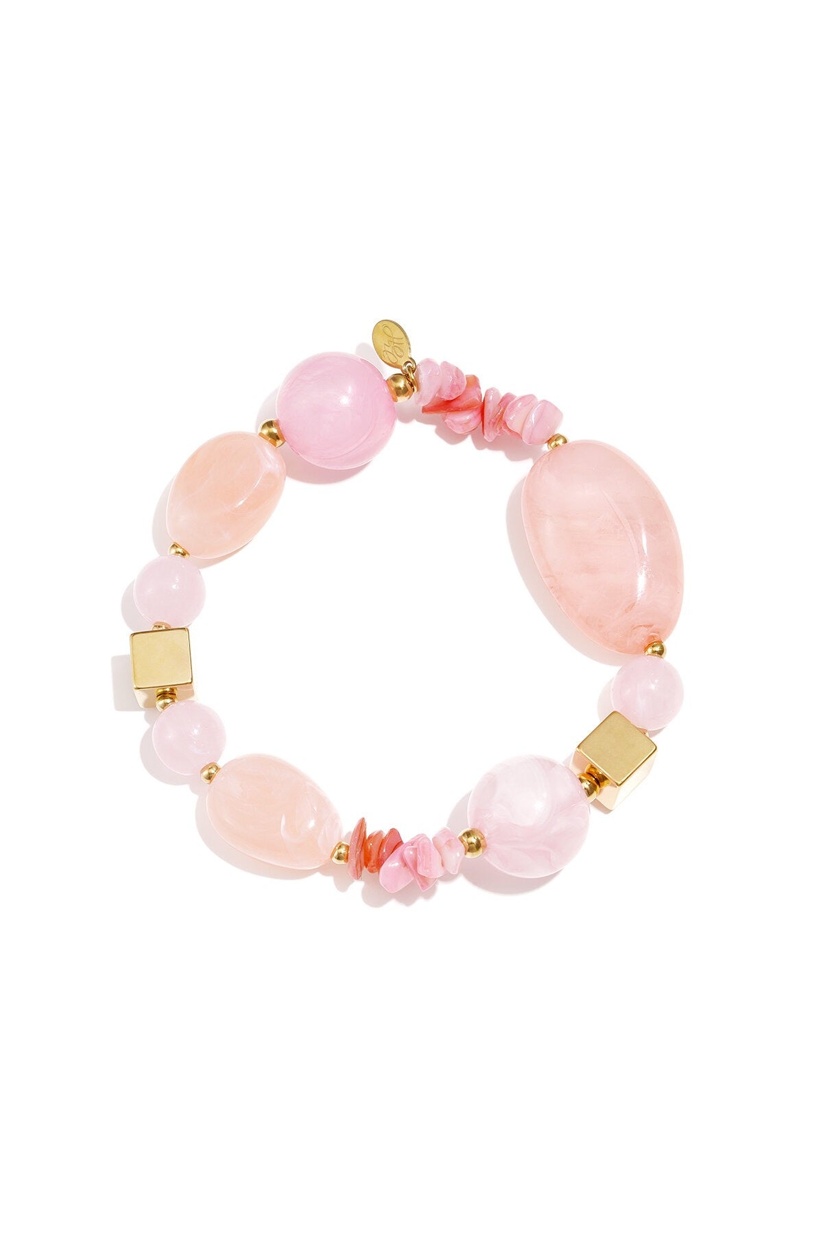 Armband met verschillende vormen en tinten