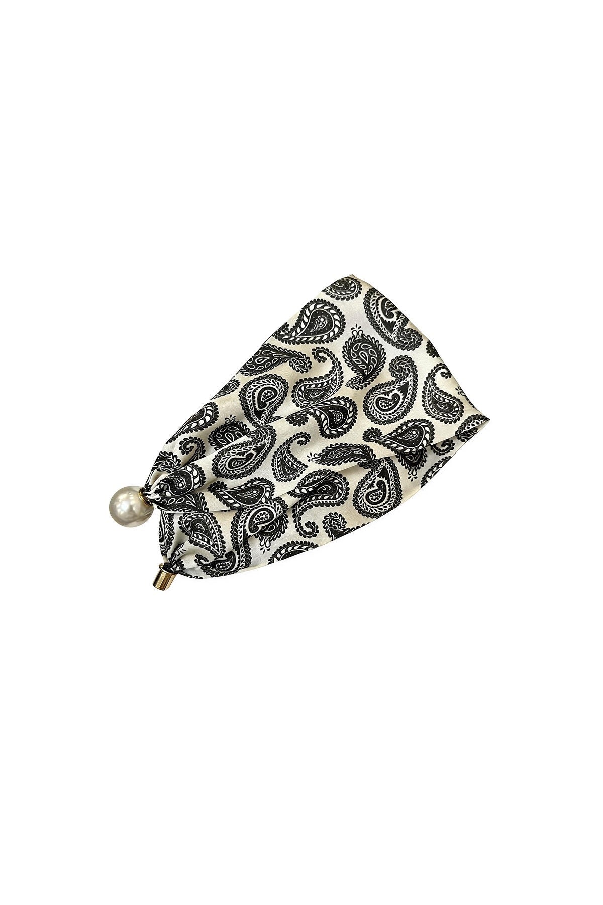 Zomersjaal met paisley patroon