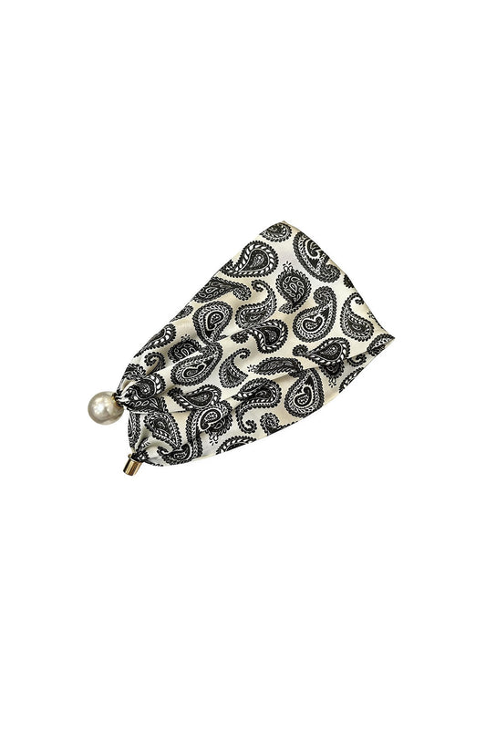 Zomersjaal met paisley patroon