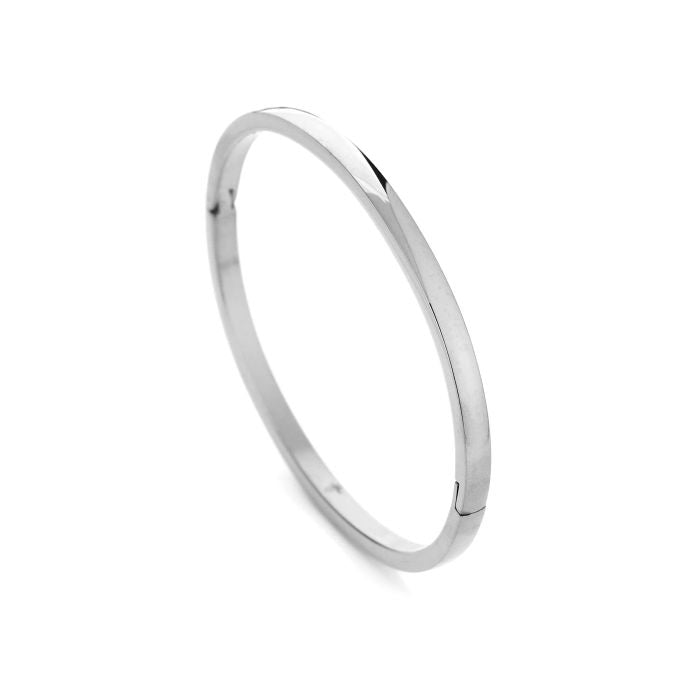 Bangel armband small -zilver