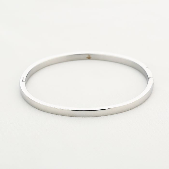 Bangel armband small -zilver