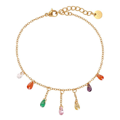 Armband met druppevorm