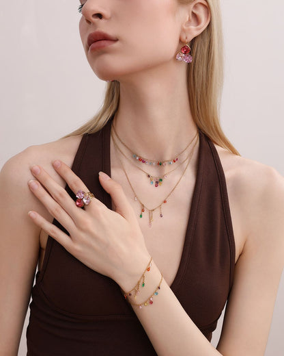 Armband met druppevorm