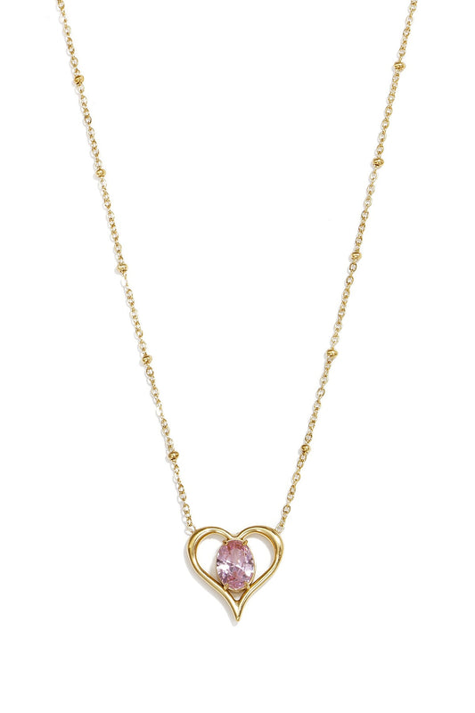 Hangerketting met hartje