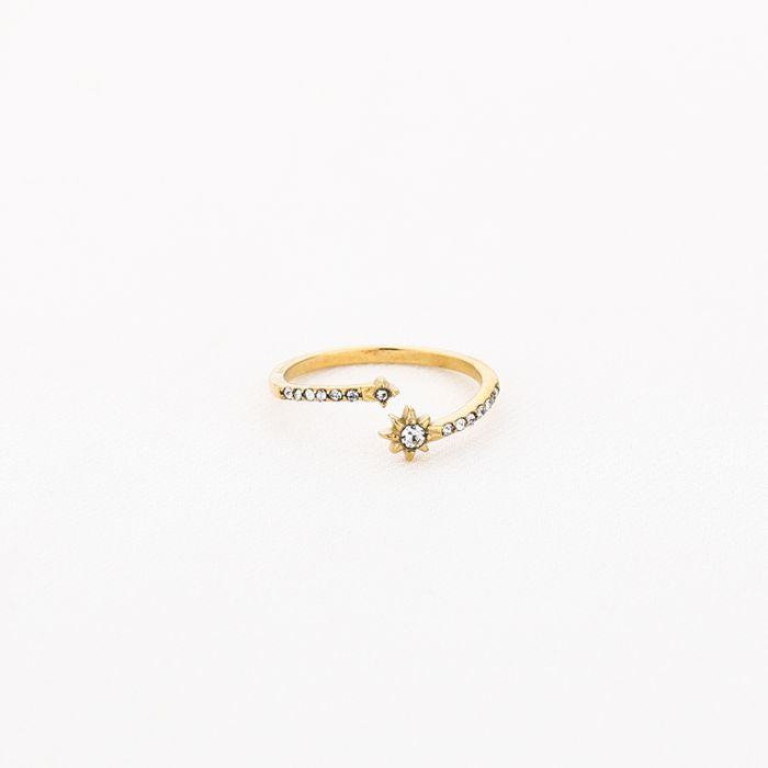 Strass zirkonia ring