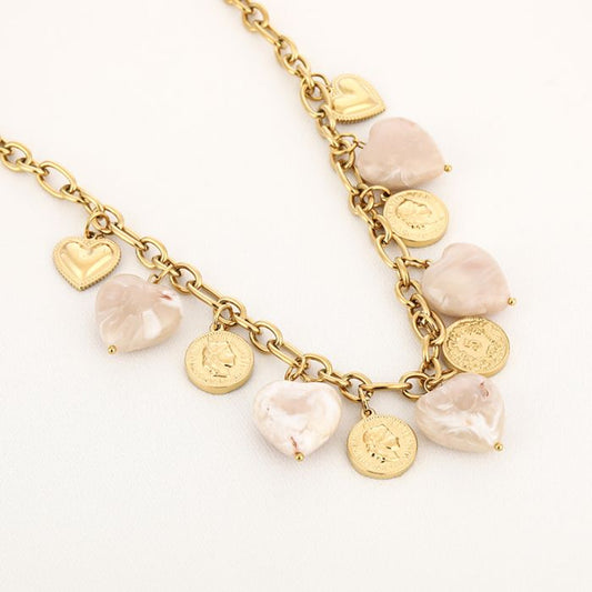 Bedel ketting met kralen