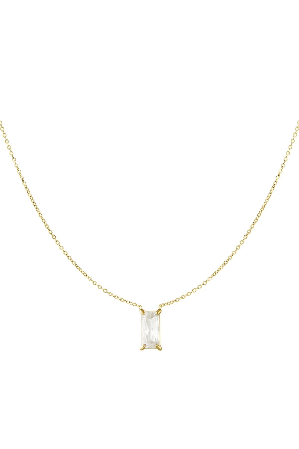 Sparkle ketting -transparant