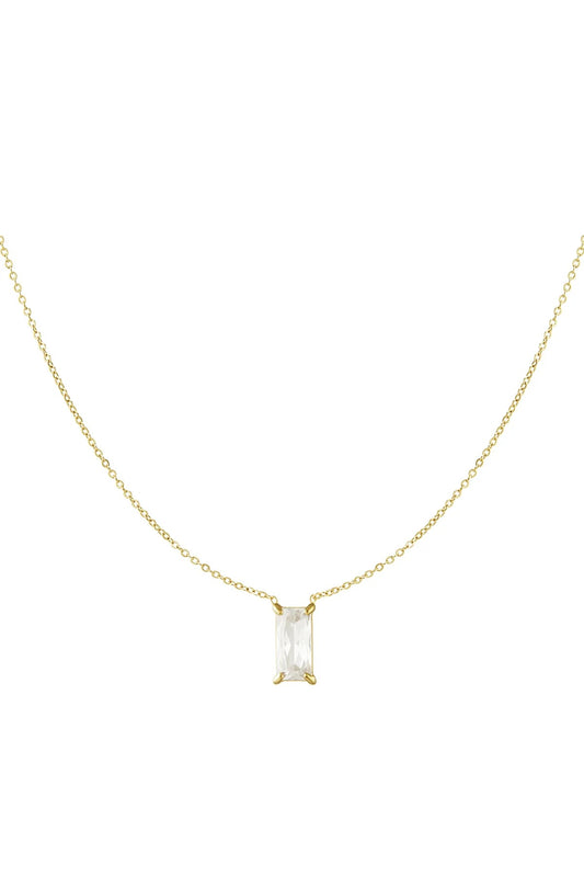 Sparkle ketting -transparant