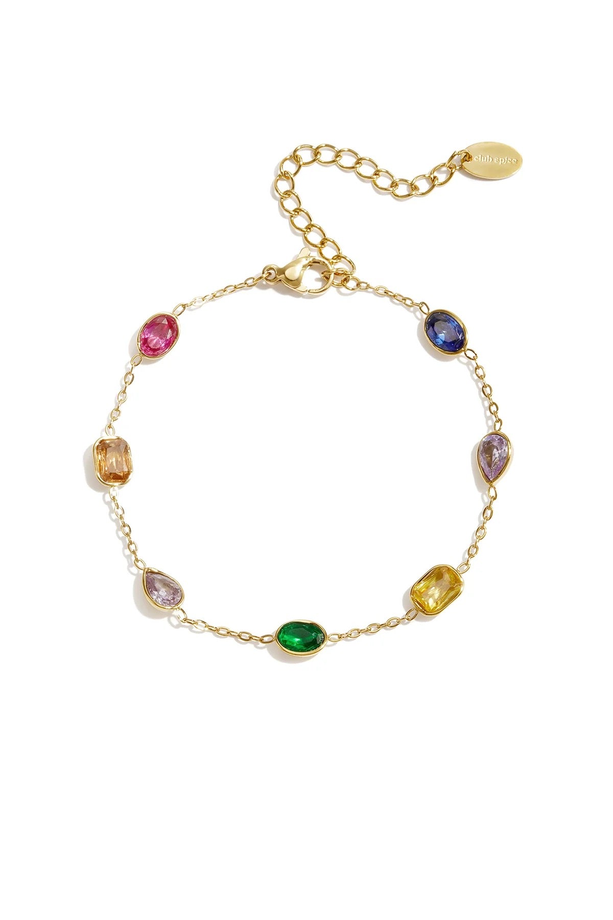 Sparkle bedelarmband -multi