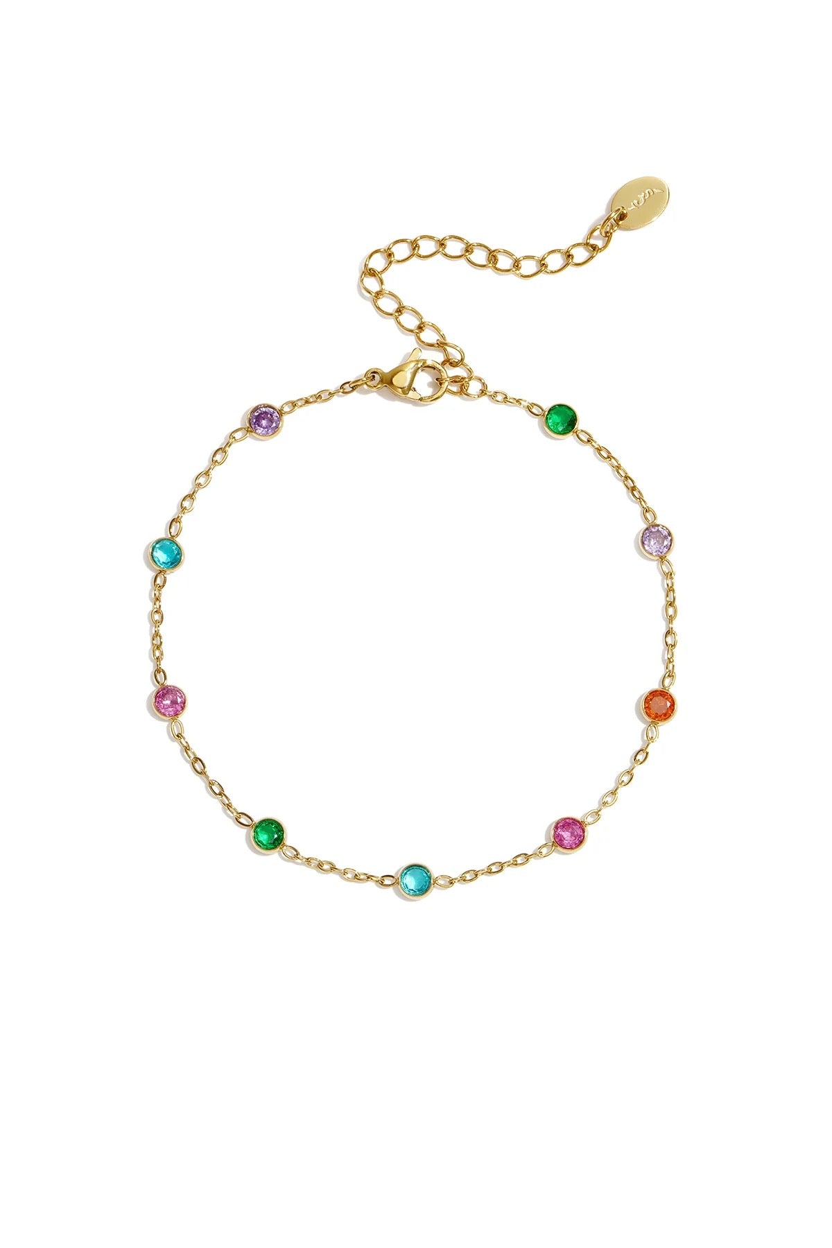 Circle daily armband -multi