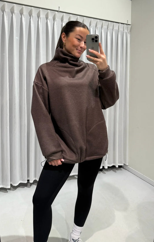 Fallon sweater -brown