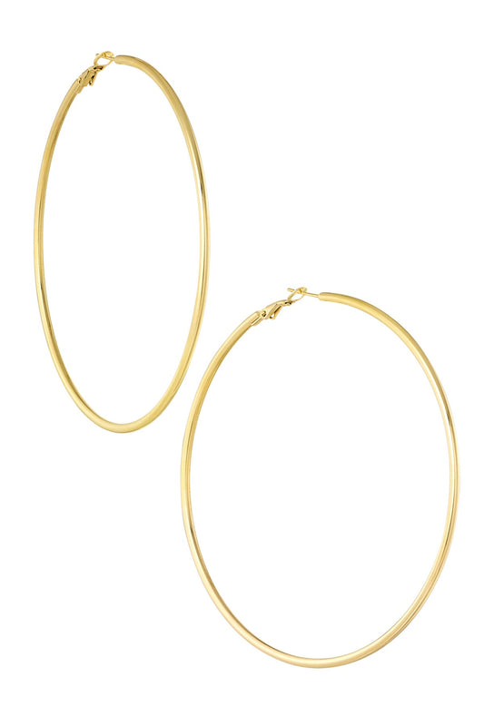 Basic hoops - goud