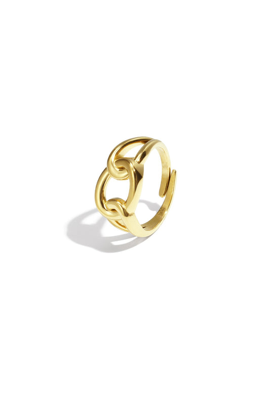 Knot ring - goud