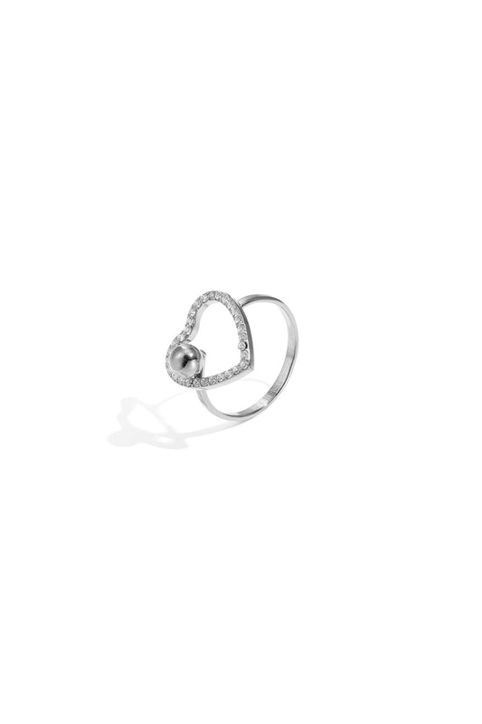 Gizzie ring - zilver