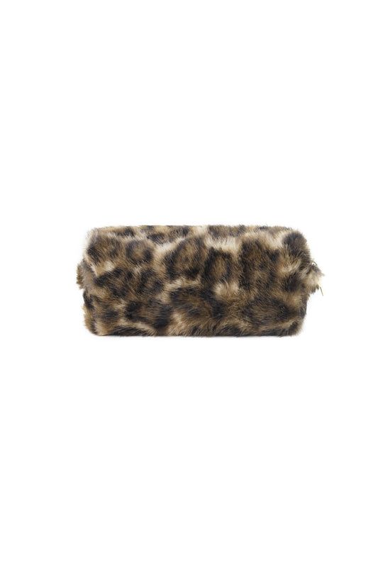 Panterprint make up tas - bruin