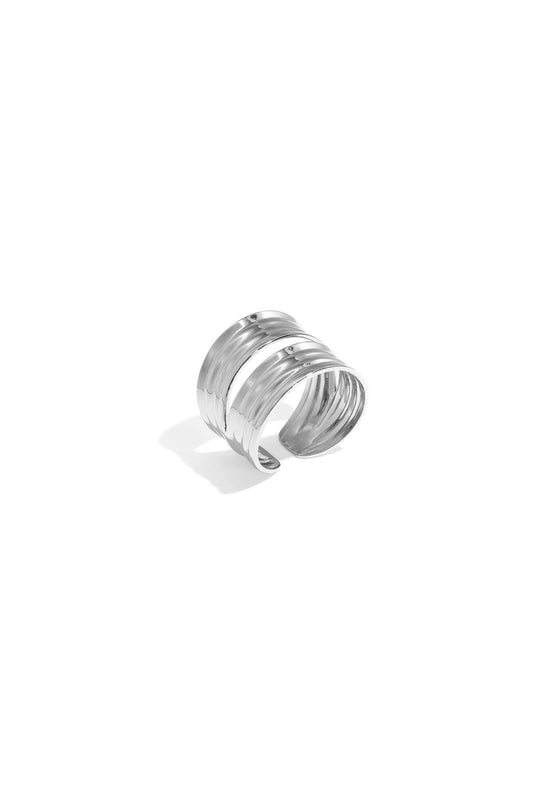 Ring bientje - zilver