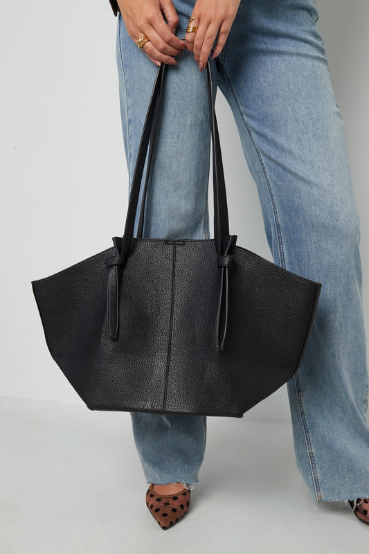 Trendy handtas - black