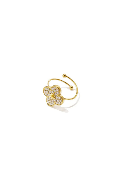 Klaver ring -goud
