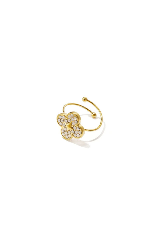 Klaver ring -goud