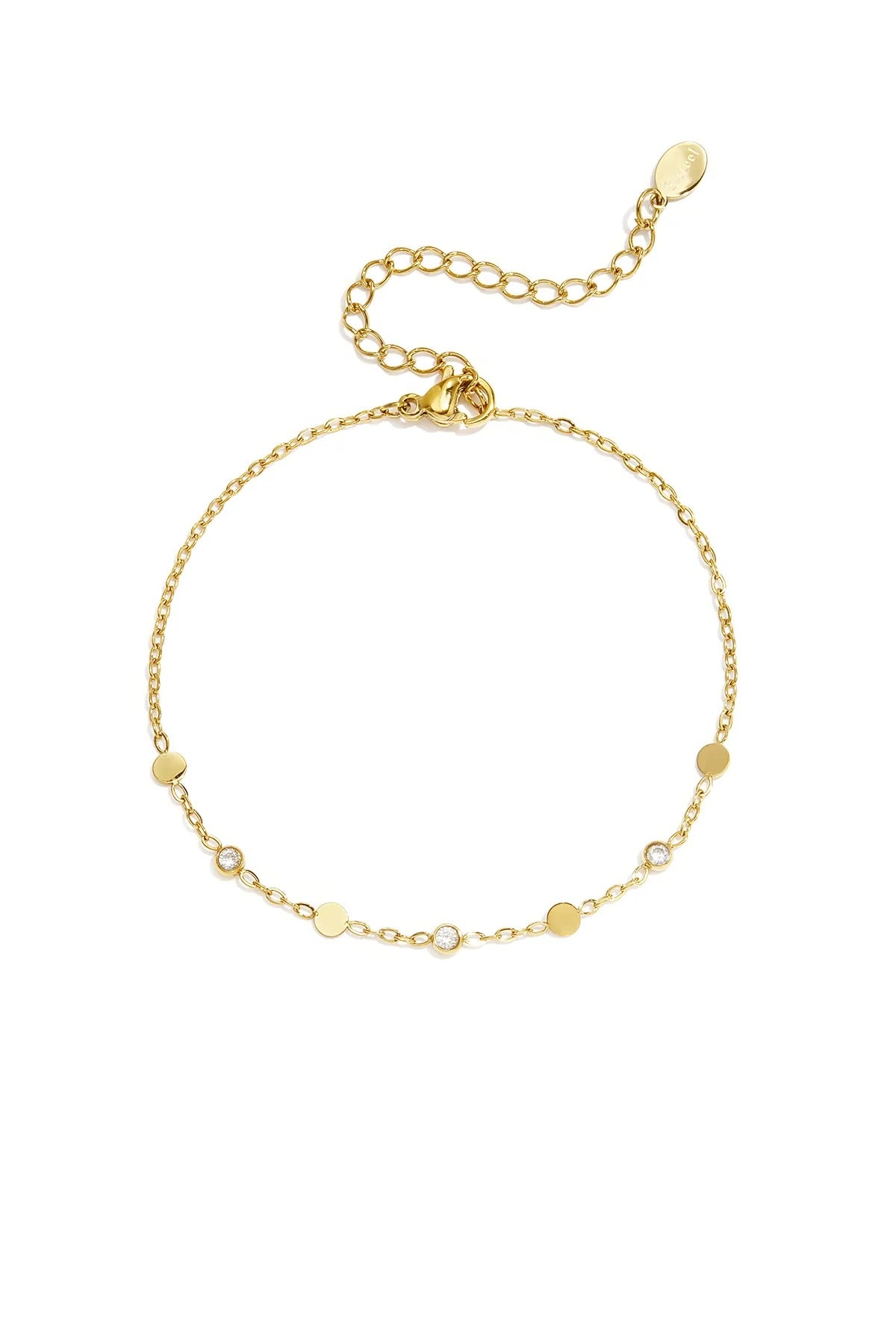 Subtiel armband -goud