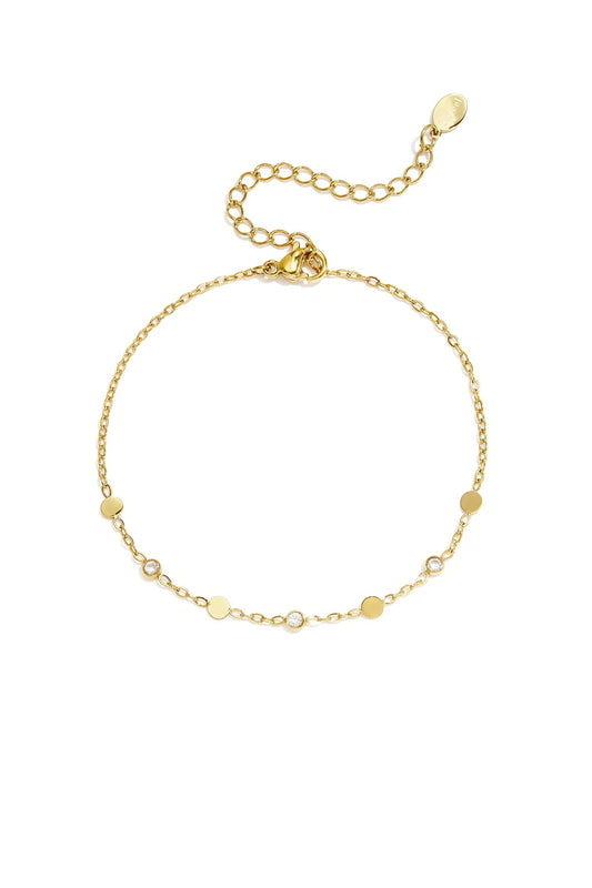 Subtiel armband -goud