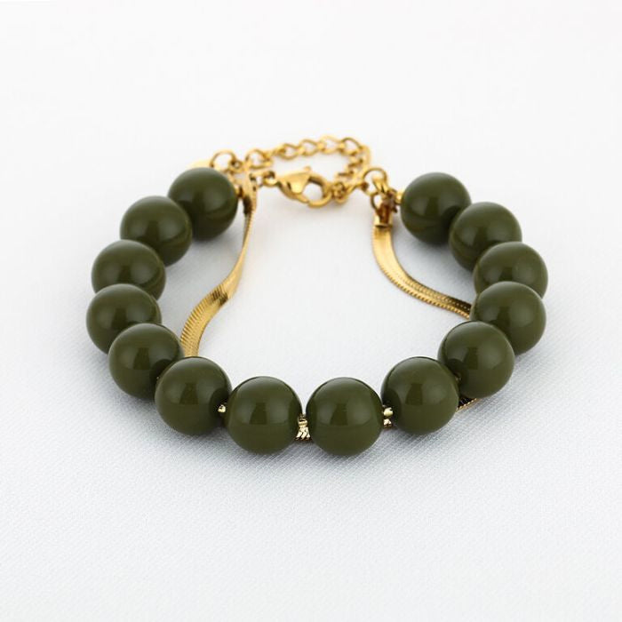 Kralenarmband met snake armband